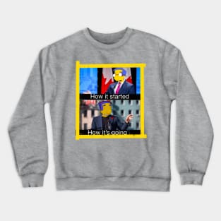 Poilievre meme Crewneck Sweatshirt